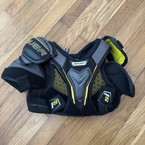Bauer Supreme 1S Shoulder Protector Youth Size L - Picture 1 of 6